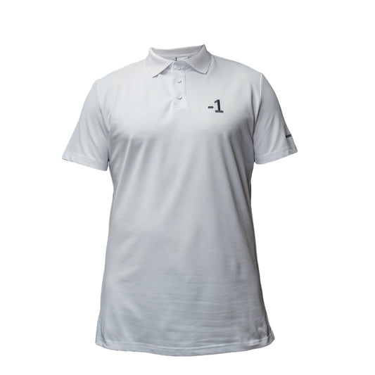 One Under Golf Polo Shirt - White